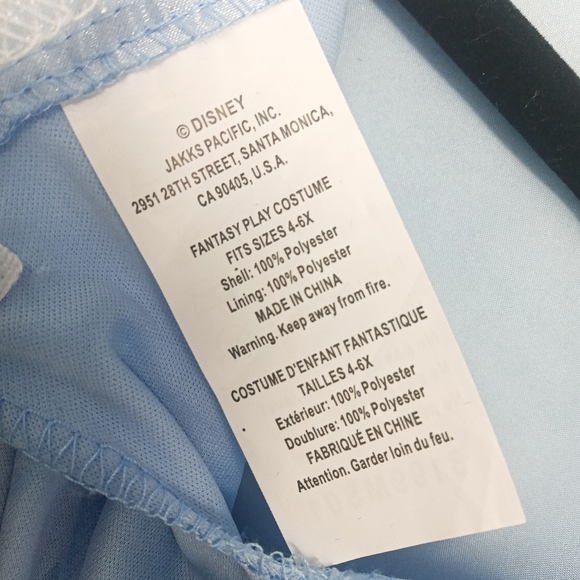 Disney Frozen Elsa Sparkly Light-Up Halloween Costume Dress Girls 4-6X One-Piece - Picture 9 of 9